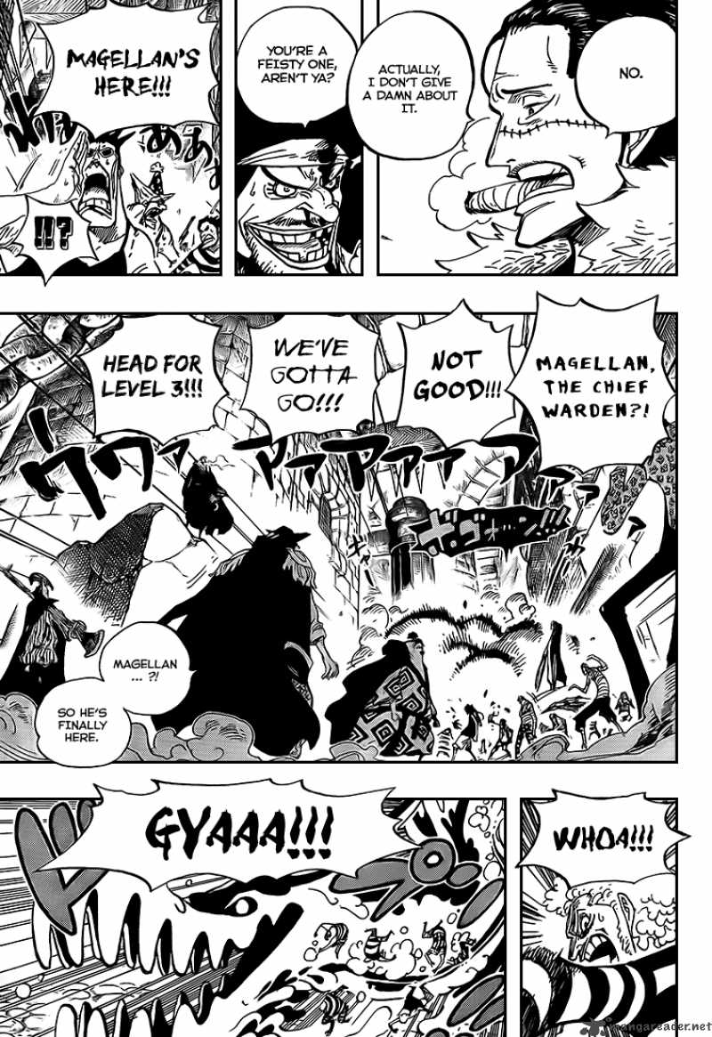 One Piece Manga Chapter 544 page 10 - The Lid to the Cauldron of Hell Opens