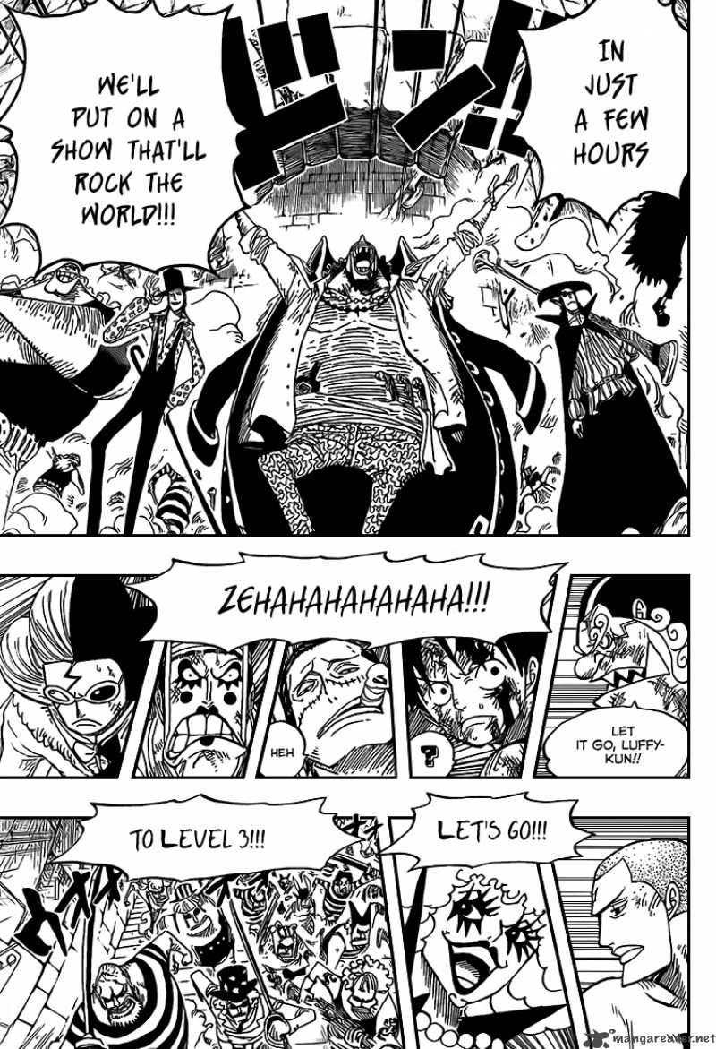 One Piece Manga Chapter 544 page 16 - The Lid to the Cauldron of Hell Opens