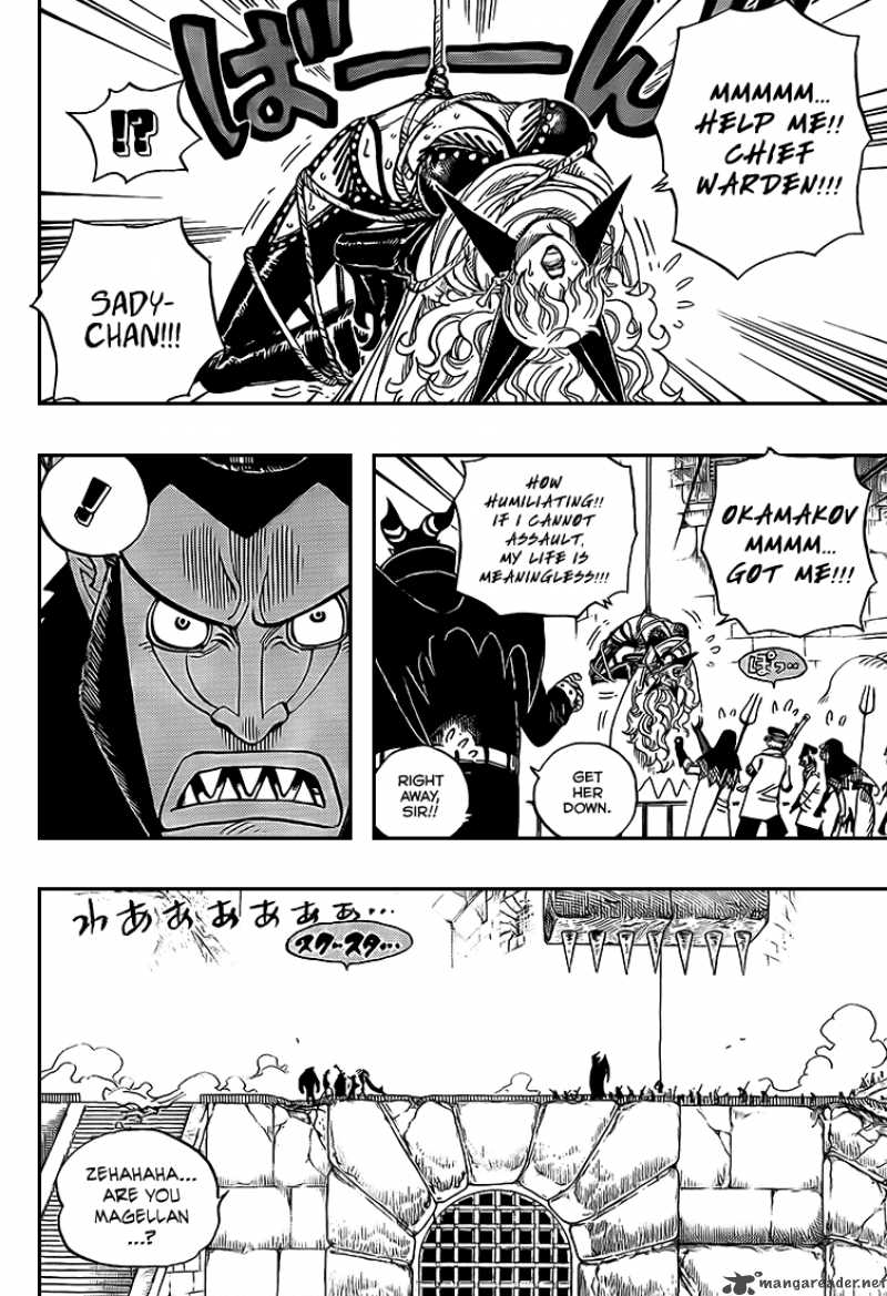 One Piece Manga Chapter 544 page 17 - The Lid to the Cauldron of Hell Opens