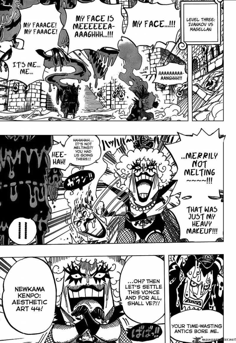 One Piece Manga Chapter 545 page 10 - To the Sunshine in Outside World