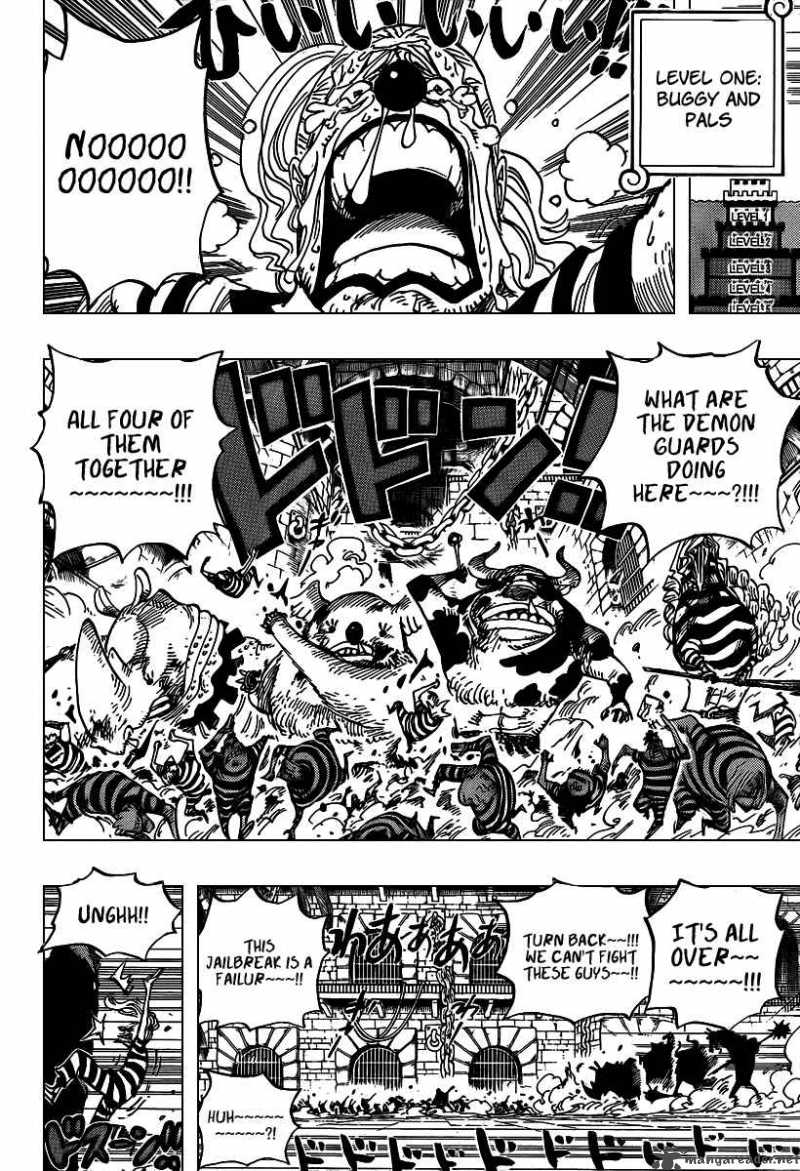 One Piece Manga Chapter 545 page 13 - To the Sunshine in Outside World