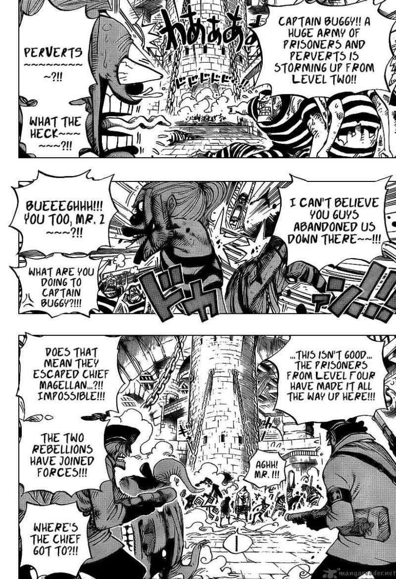 One Piece Manga Chapter 545 page 15 - To the Sunshine in Outside World