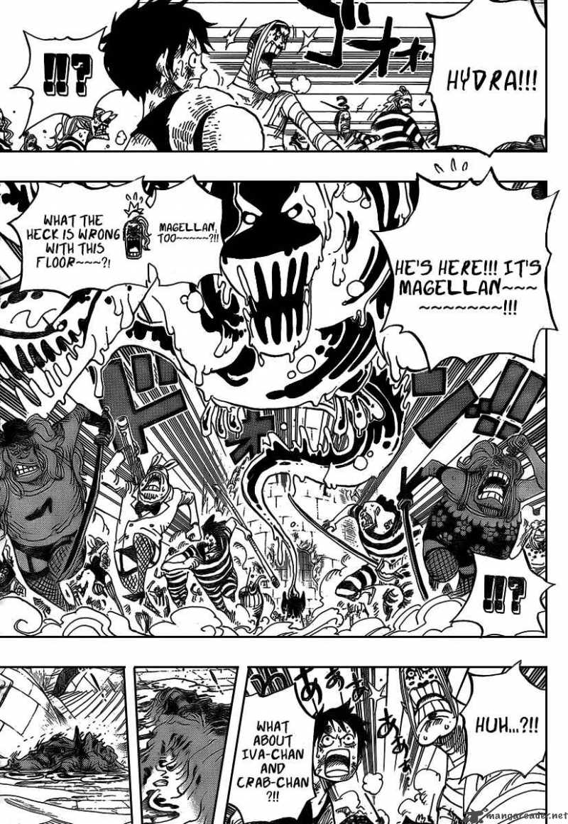 One Piece Manga Chapter 545 page 16 - To the Sunshine in Outside World