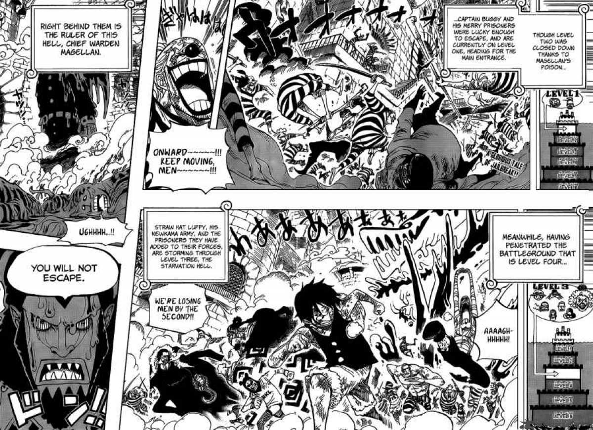 One Piece Manga Chapter 545 page 2 - To the Sunshine in Outside World