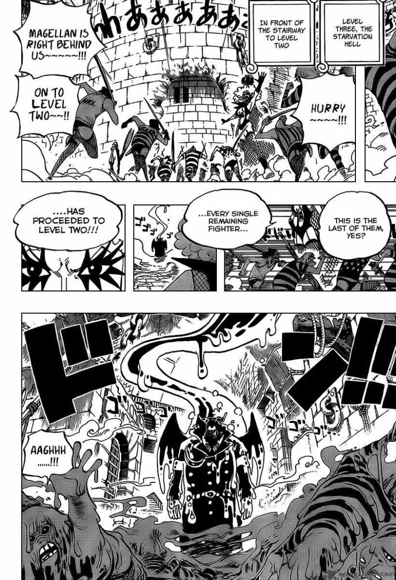 One Piece Manga Chapter 545 page 5 - To the Sunshine in Outside World