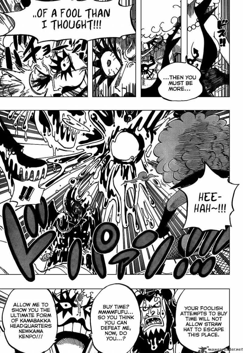 One Piece Manga Chapter 545 page 8 - To the Sunshine in Outside World