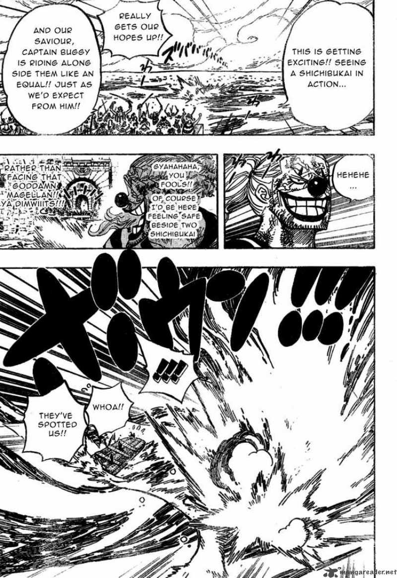 One Piece Manga Chapter 546 page 10 - Fish-Man Pirate Captain Jinbe, Warlord of the Sea