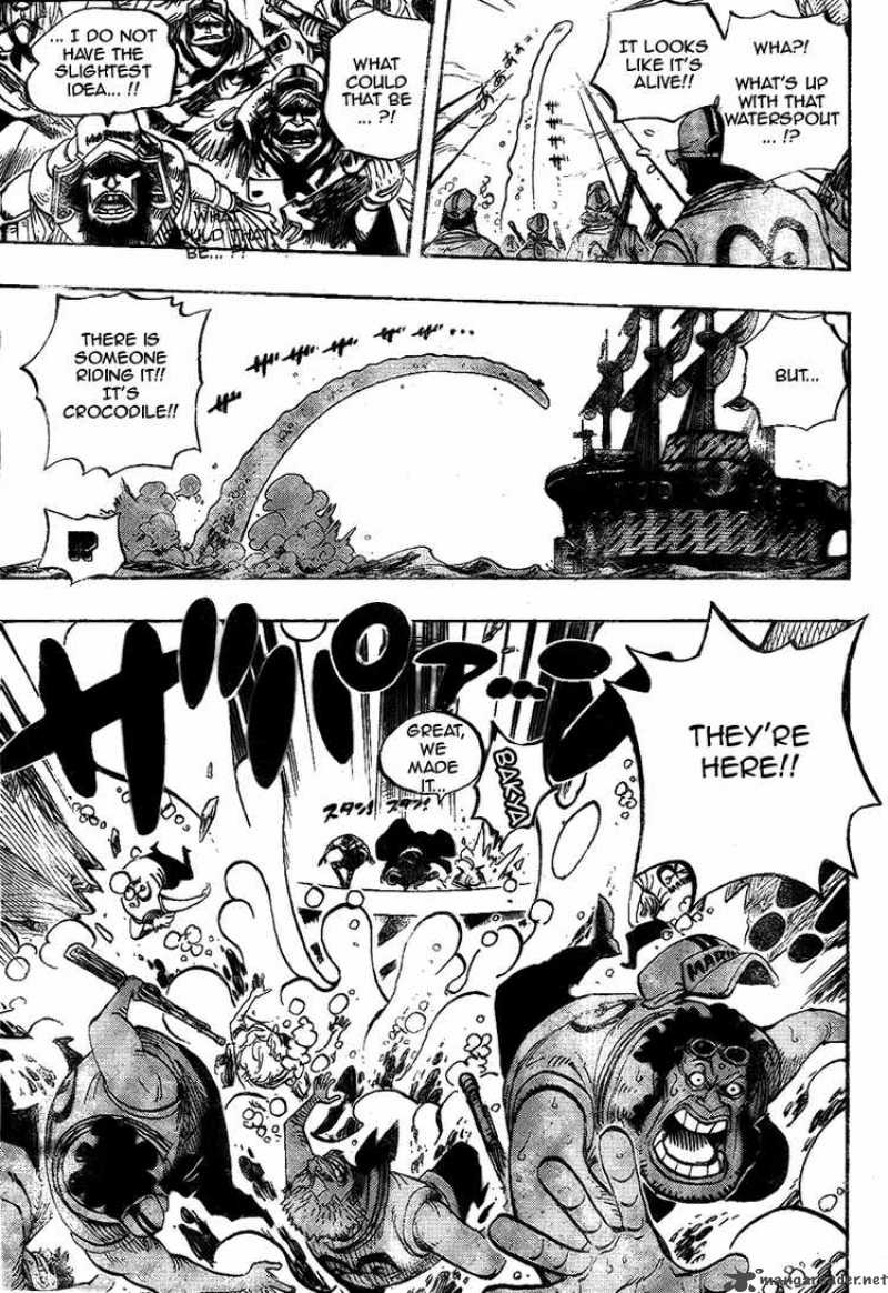 One Piece Manga Chapter 546 page 14 - Fish-Man Pirate Captain Jinbe, Warlord of the Sea
