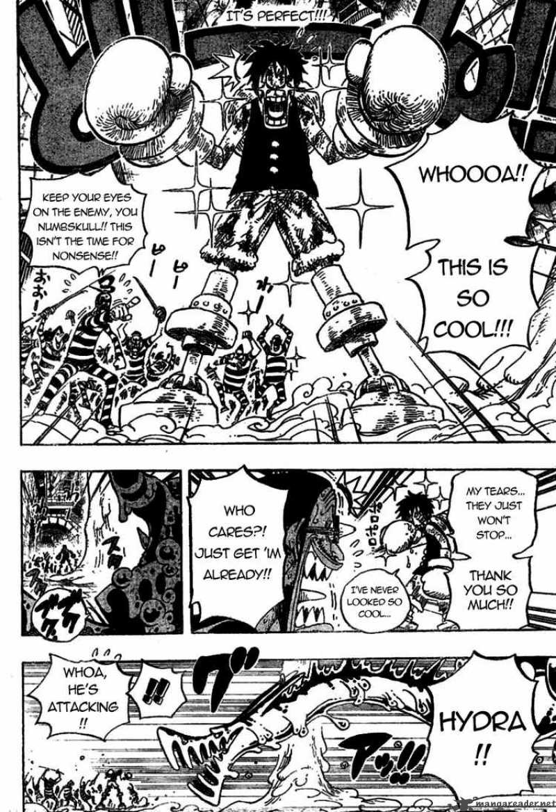 One Piece Manga Chapter 546 page 4 - Fish-Man Pirate Captain Jinbe, Warlord of the Sea