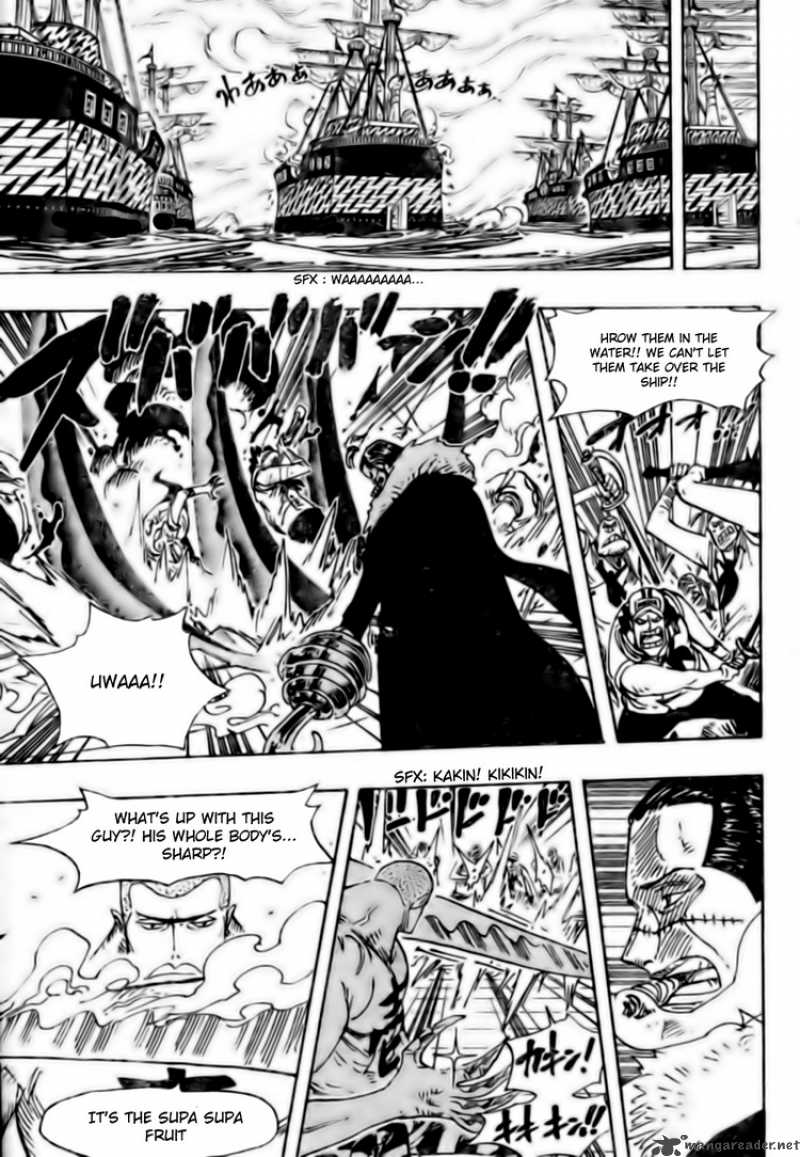 One Piece Manga Chapter 547 page 6 - Escaping the Island