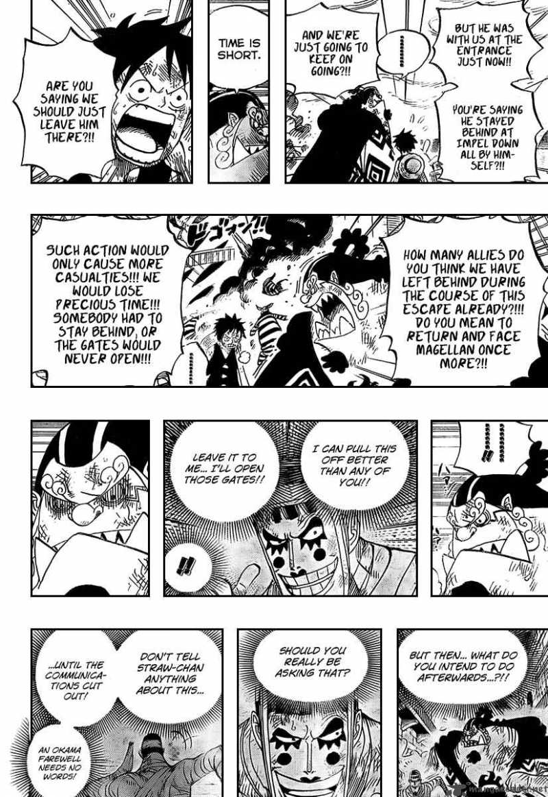 One Piece Manga Chapter 548 page 11 - Thank You