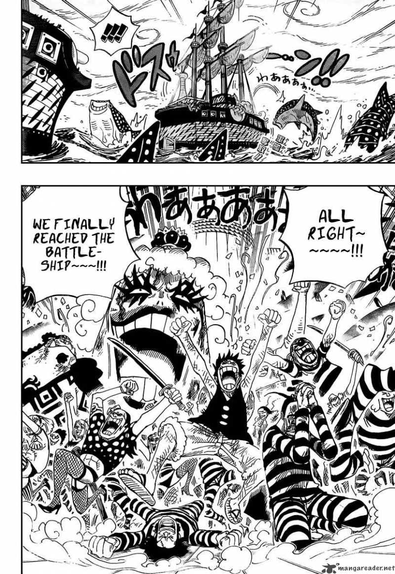 One Piece Manga Chapter 548 page 2 - Thank You