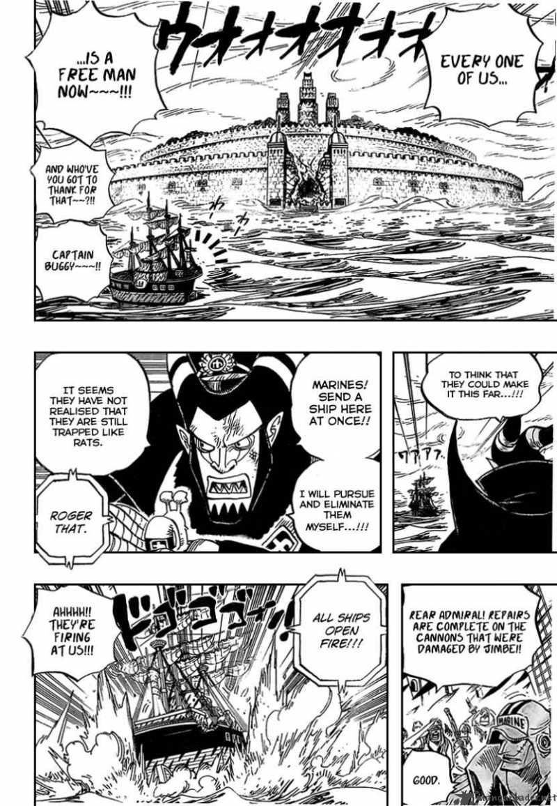 One Piece Manga Chapter 548 page 4 - Thank You