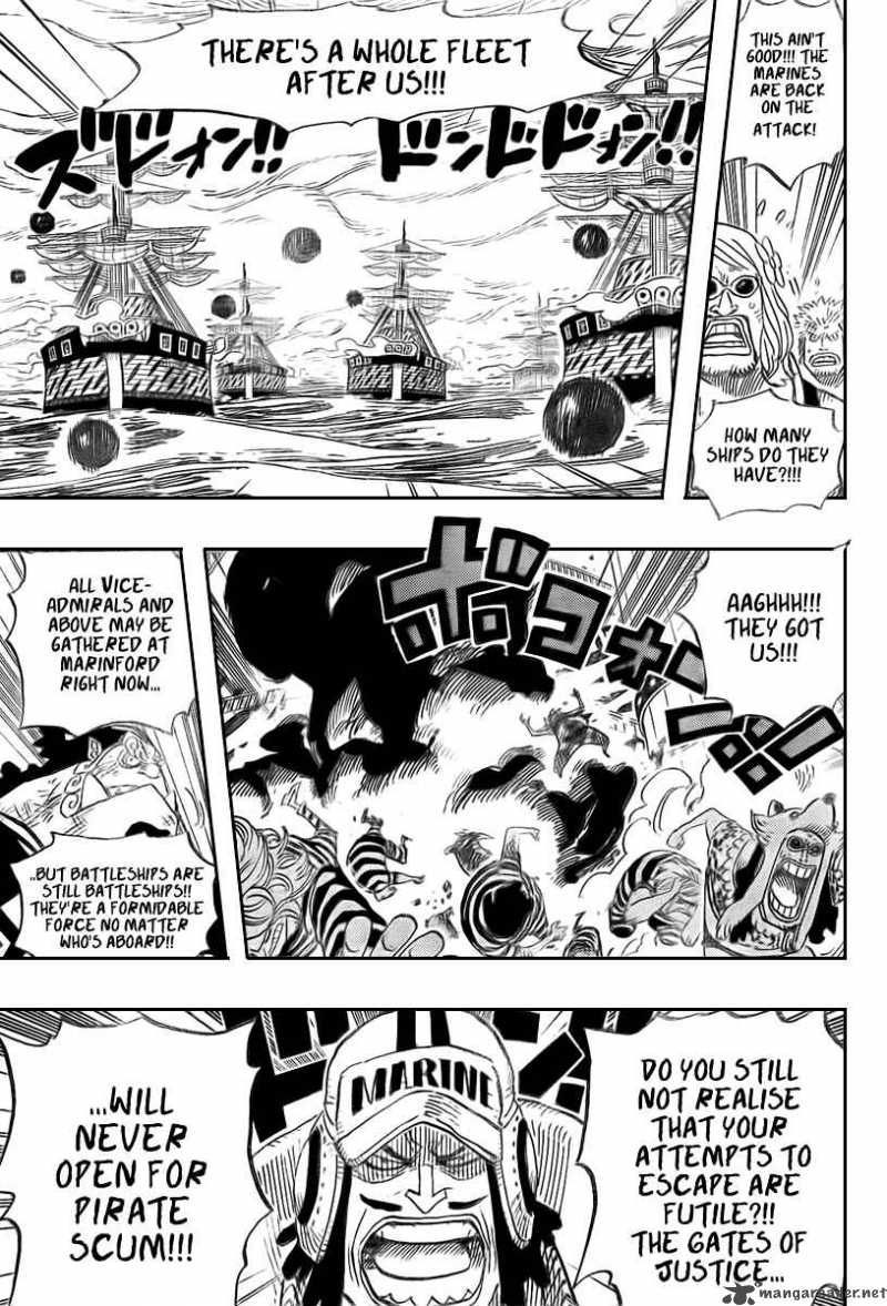 One Piece Manga Chapter 548 page 5 - Thank You