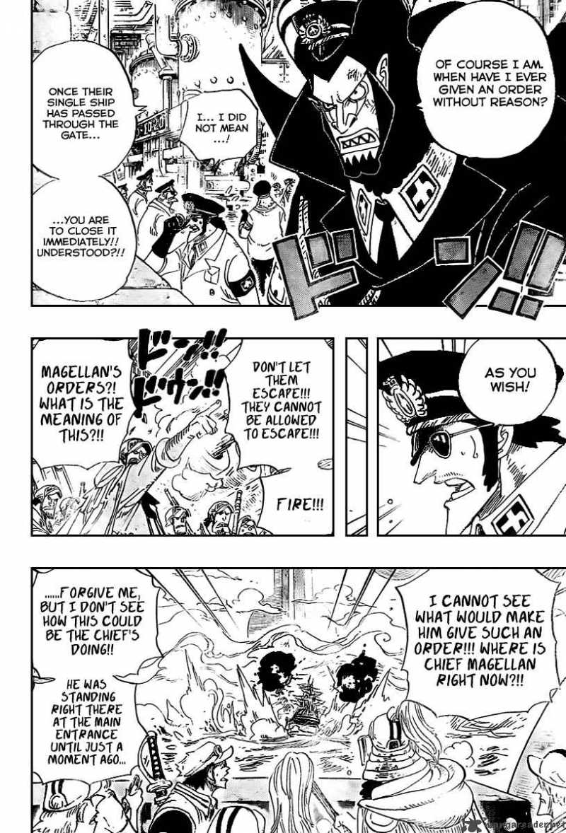 One Piece Manga Chapter 548 page 9 - Thank You