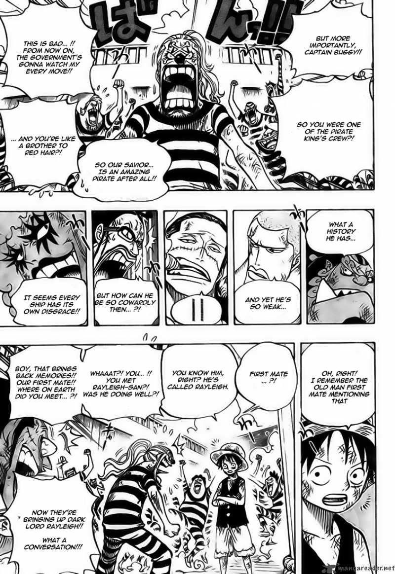 One Piece Manga Chapter 549 page 13 - Ship Sailing Forth