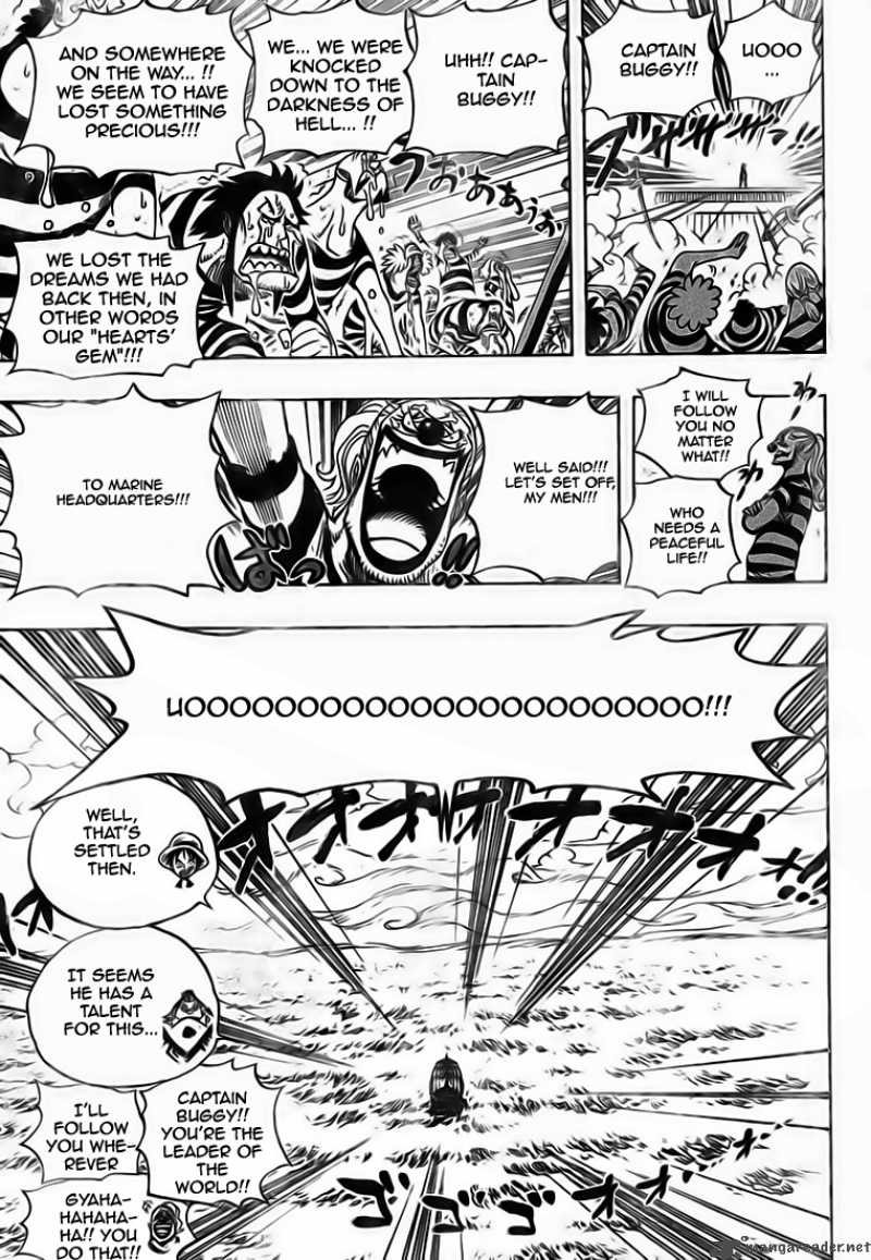 One Piece Manga Chapter 549 page 17 - Ship Sailing Forth
