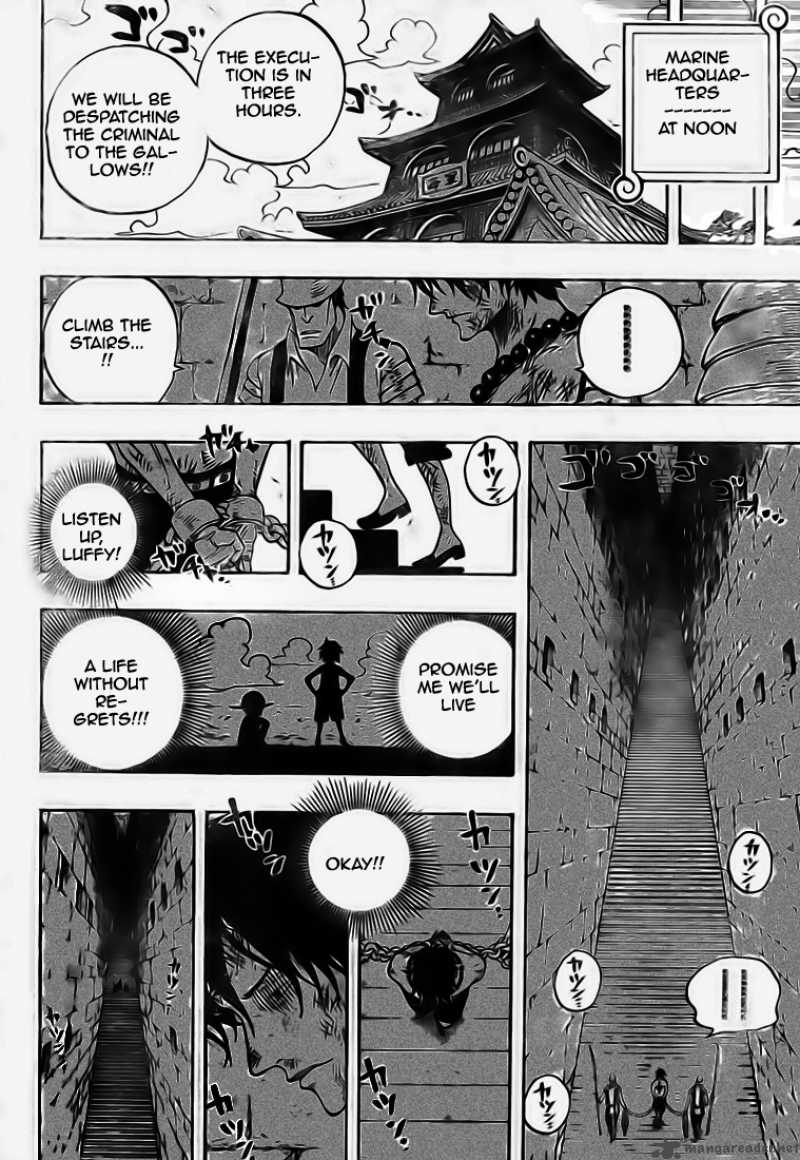 One Piece Manga Chapter 549 page 18 - Ship Sailing Forth