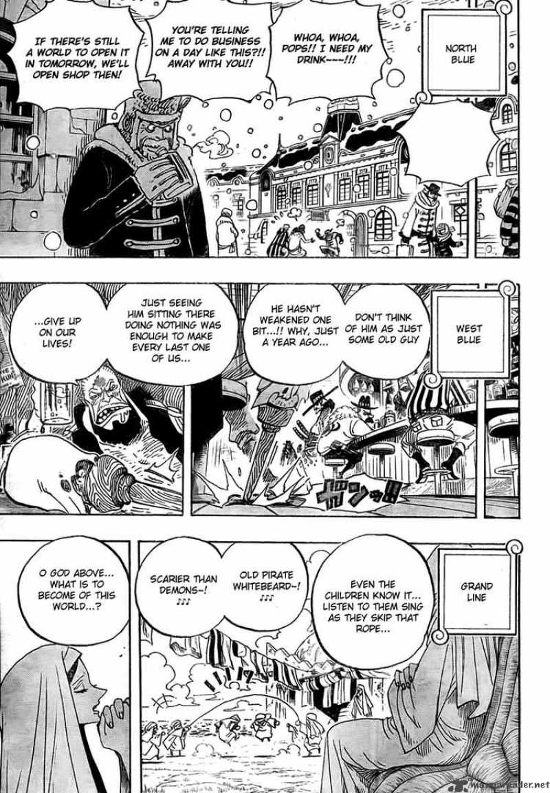 One Piece Manga Chapter 550 page 3 - Marine Headquarters