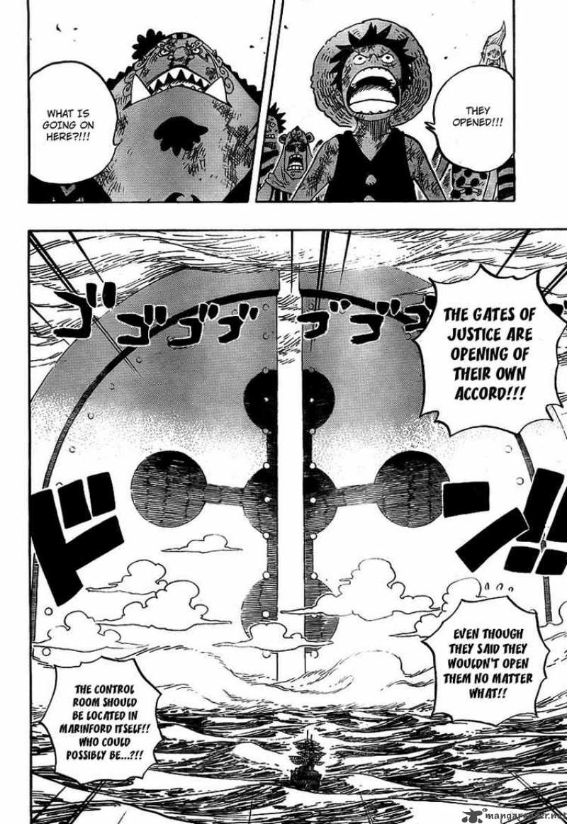 One Piece Manga Chapter 551 page 10 - Whitebeard of the Four Emperors