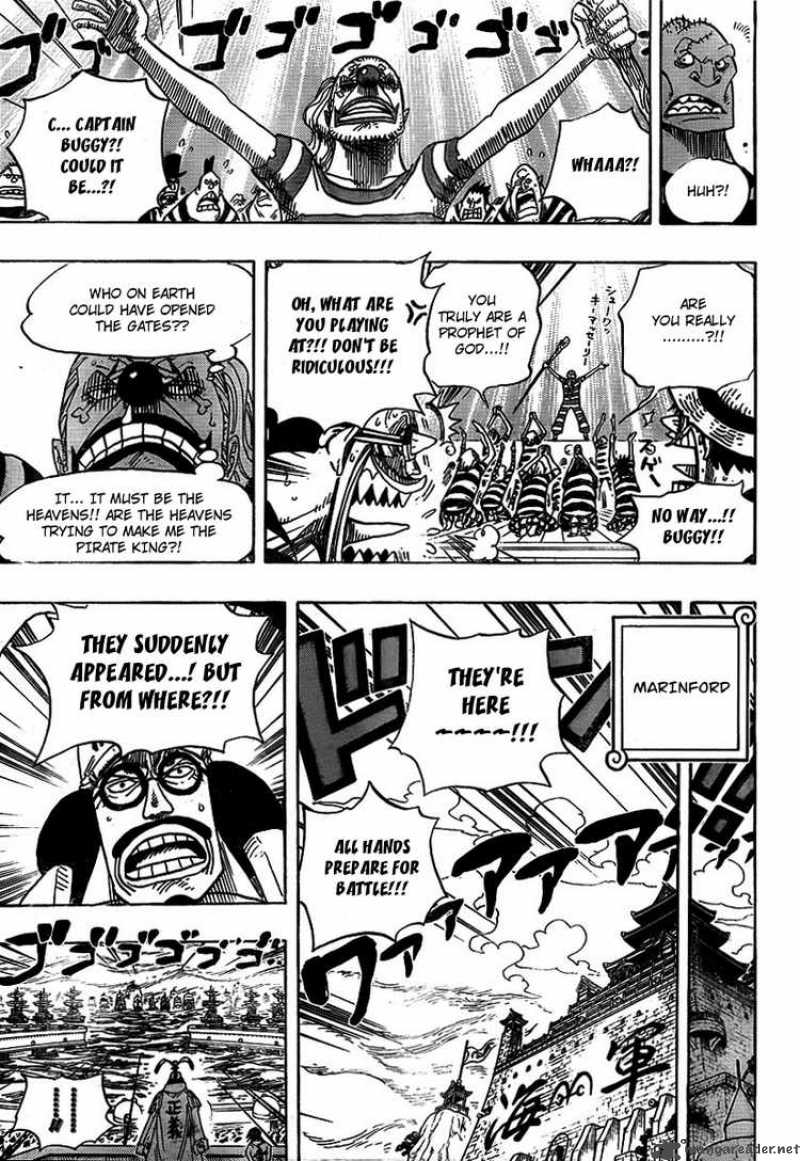 One Piece Manga Chapter 551 page 11 - Whitebeard of the Four Emperors