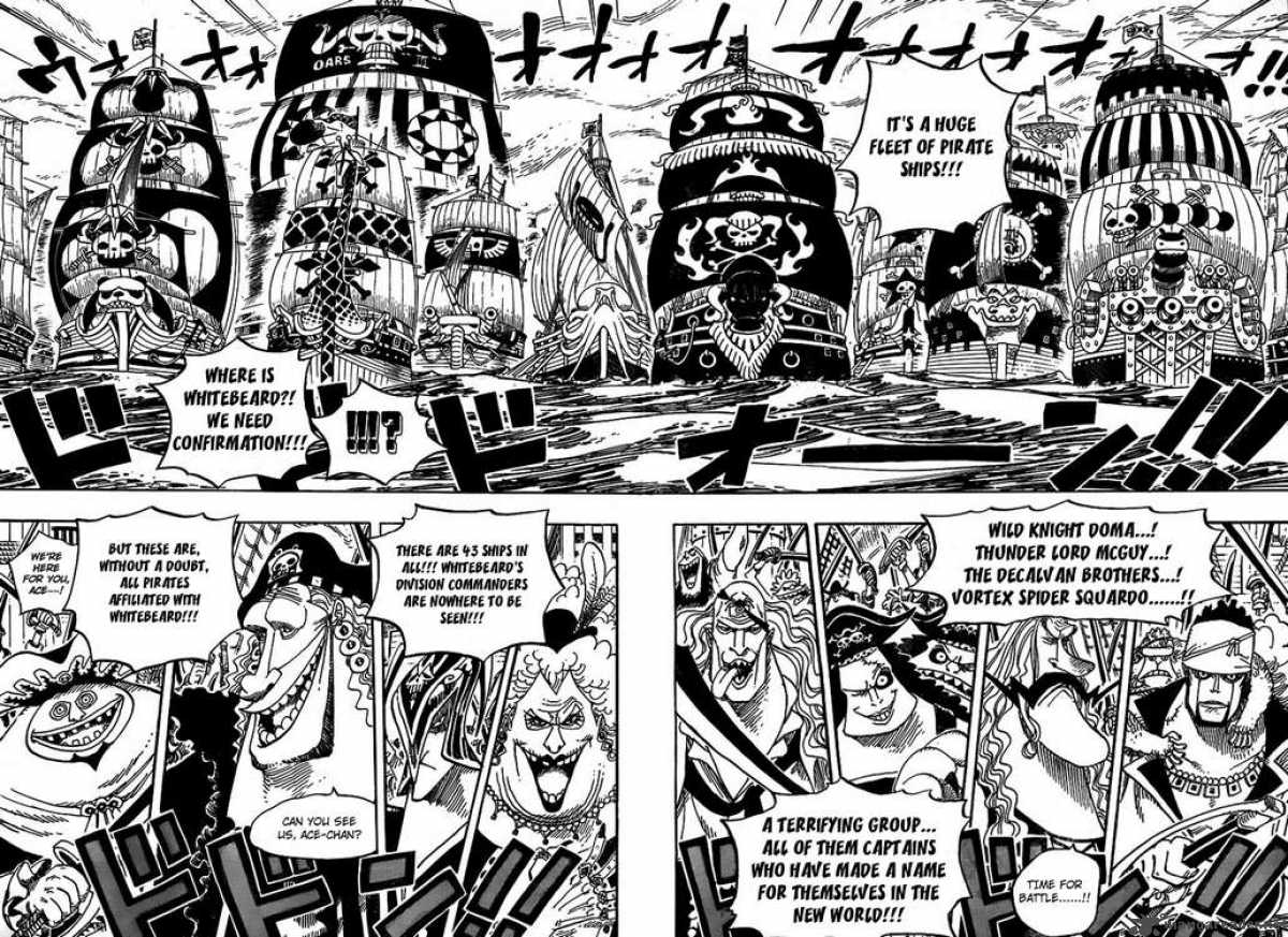 One Piece Manga Chapter 551 page 12 - Whitebeard of the Four Emperors