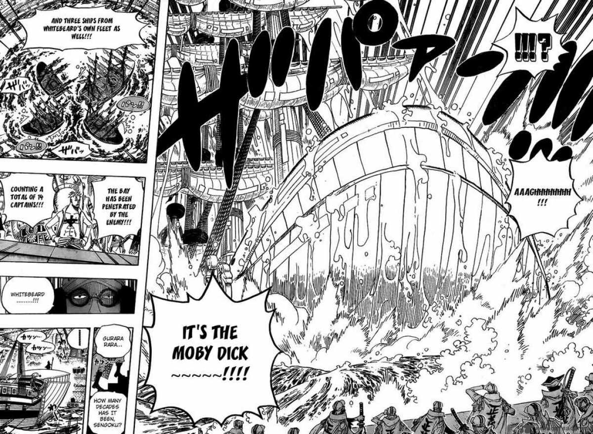 One Piece Manga Chapter 551 page 15 - Whitebeard of the Four Emperors