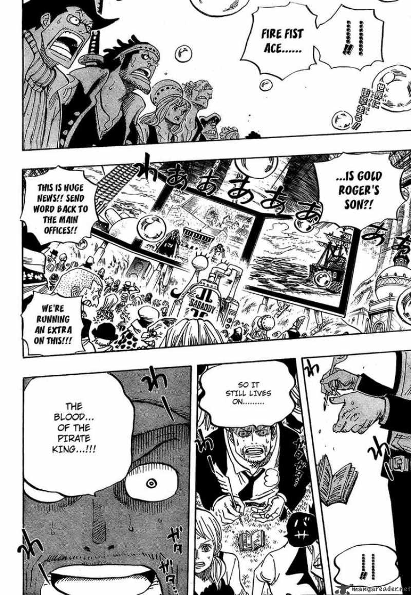 One Piece Manga Chapter 551 page 2 - Whitebeard of the Four Emperors