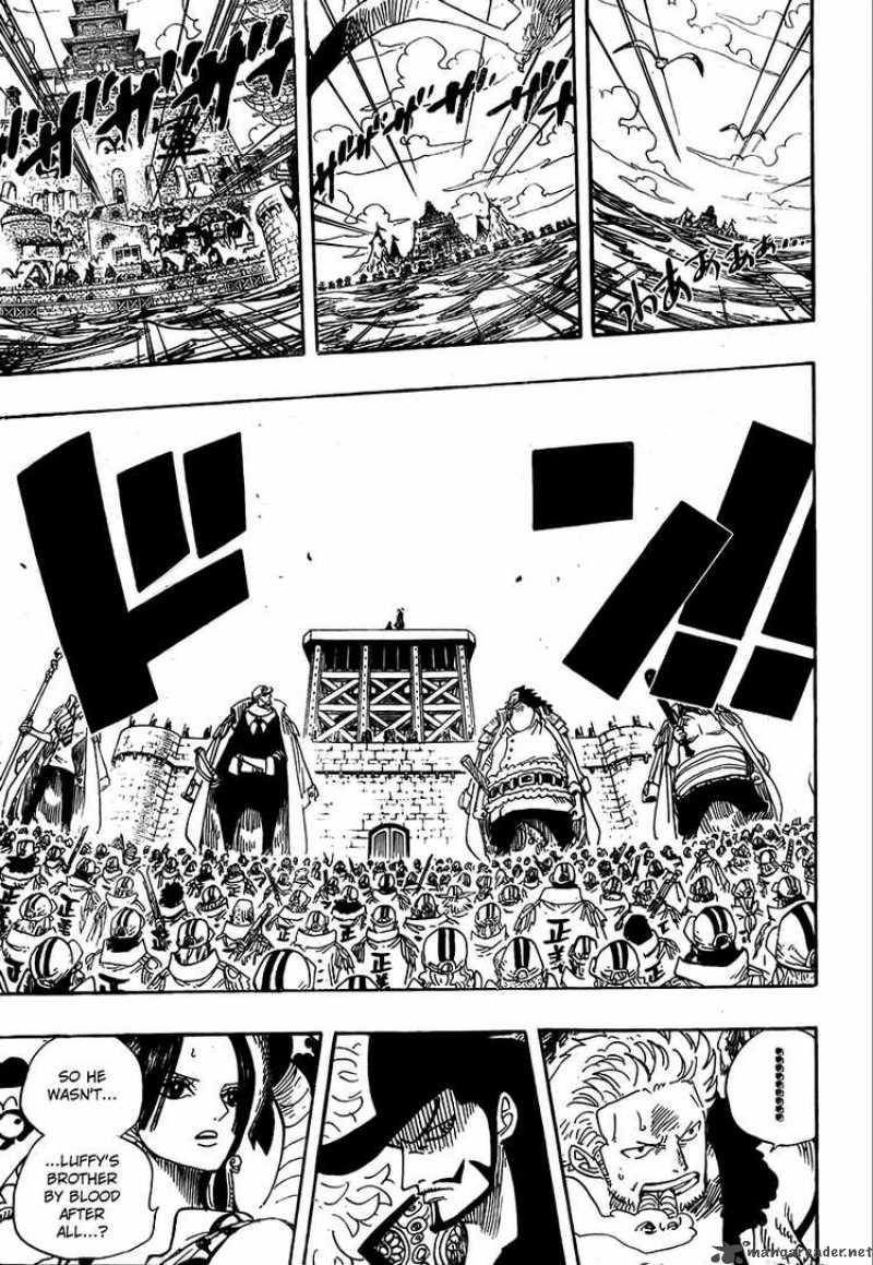 One Piece Manga Chapter 551 page 3 - Whitebeard of the Four Emperors