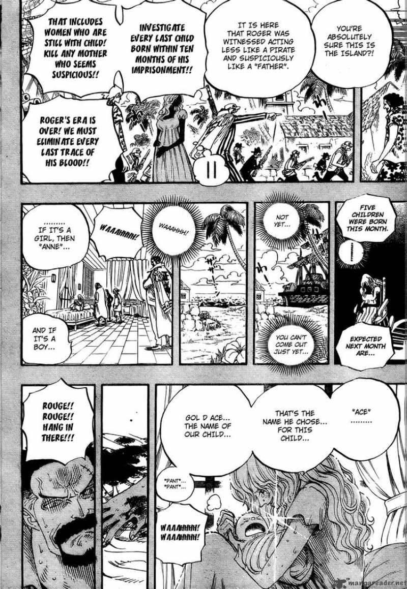 One Piece Manga Chapter 551 page 6 - Whitebeard of the Four Emperors