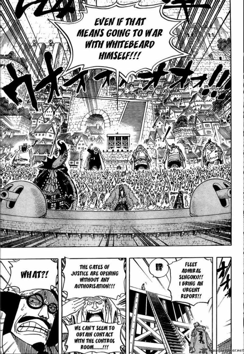 One Piece Manga Chapter 551 page 9 - Whitebeard of the Four Emperors