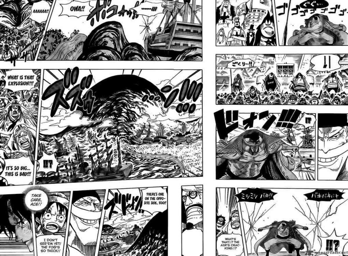 One Piece Manga Chapter 552 page 3 - Ace and Whitebeard