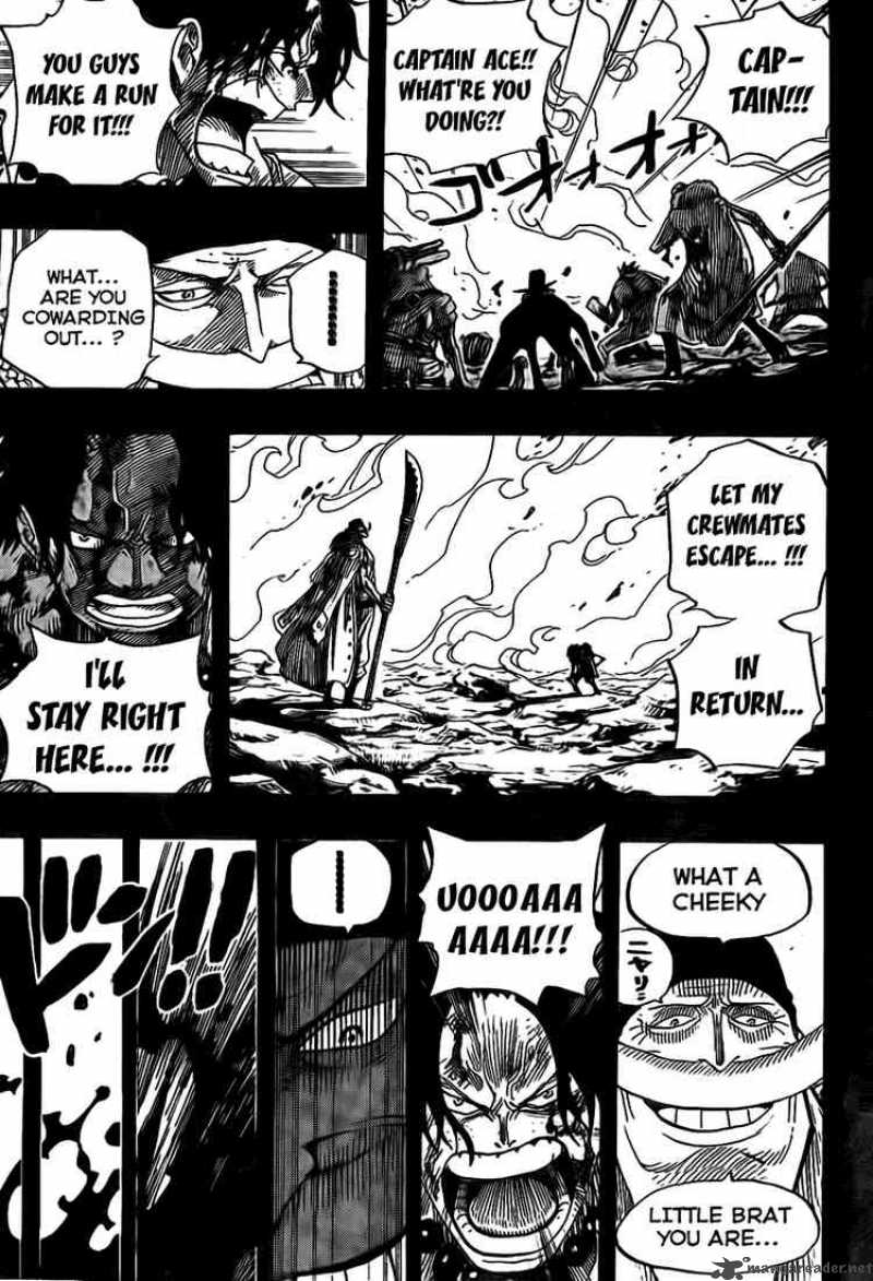 One Piece Manga Chapter 552 page 7 - Ace and Whitebeard