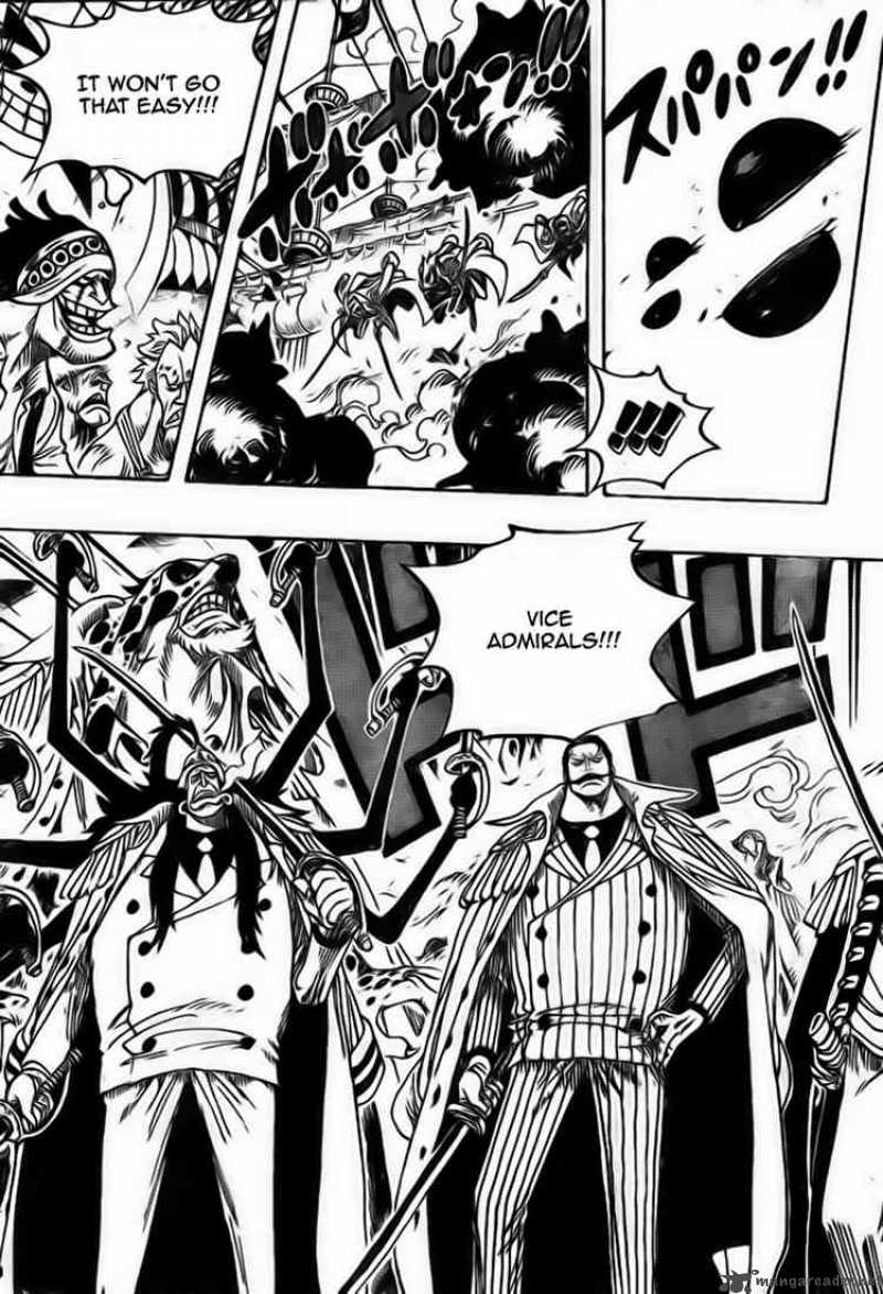 One Piece Manga Chapter 553 page 10 - Summit Battle