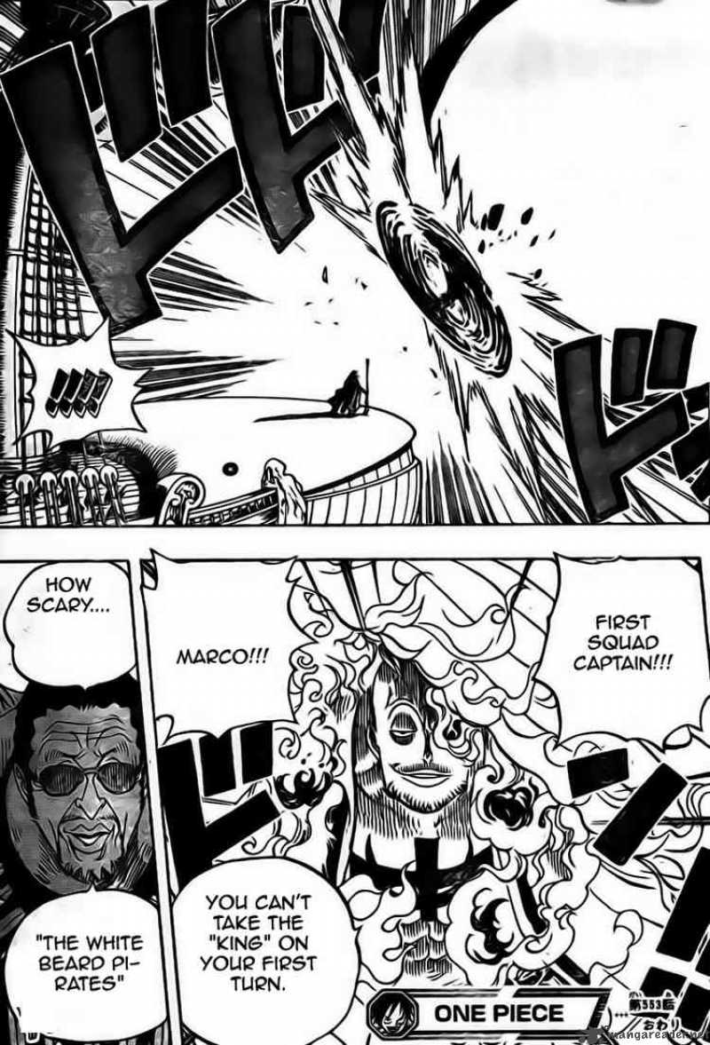 One Piece Manga Chapter 553 page 16 - Summit Battle