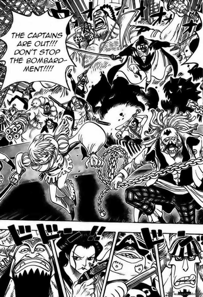 One Piece Manga Chapter 553 page 8 - Summit Battle