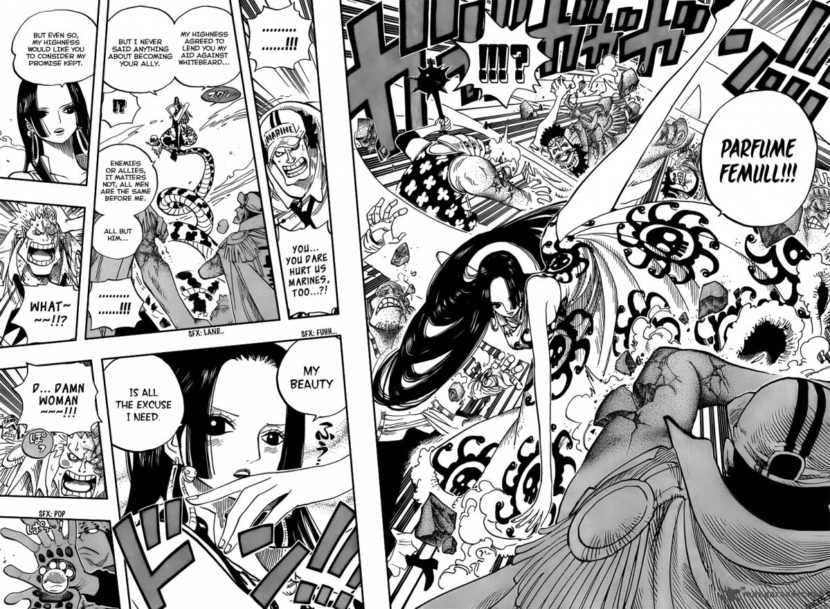 One Piece Manga Chapter 555 page 6 - Oars and the Kasa