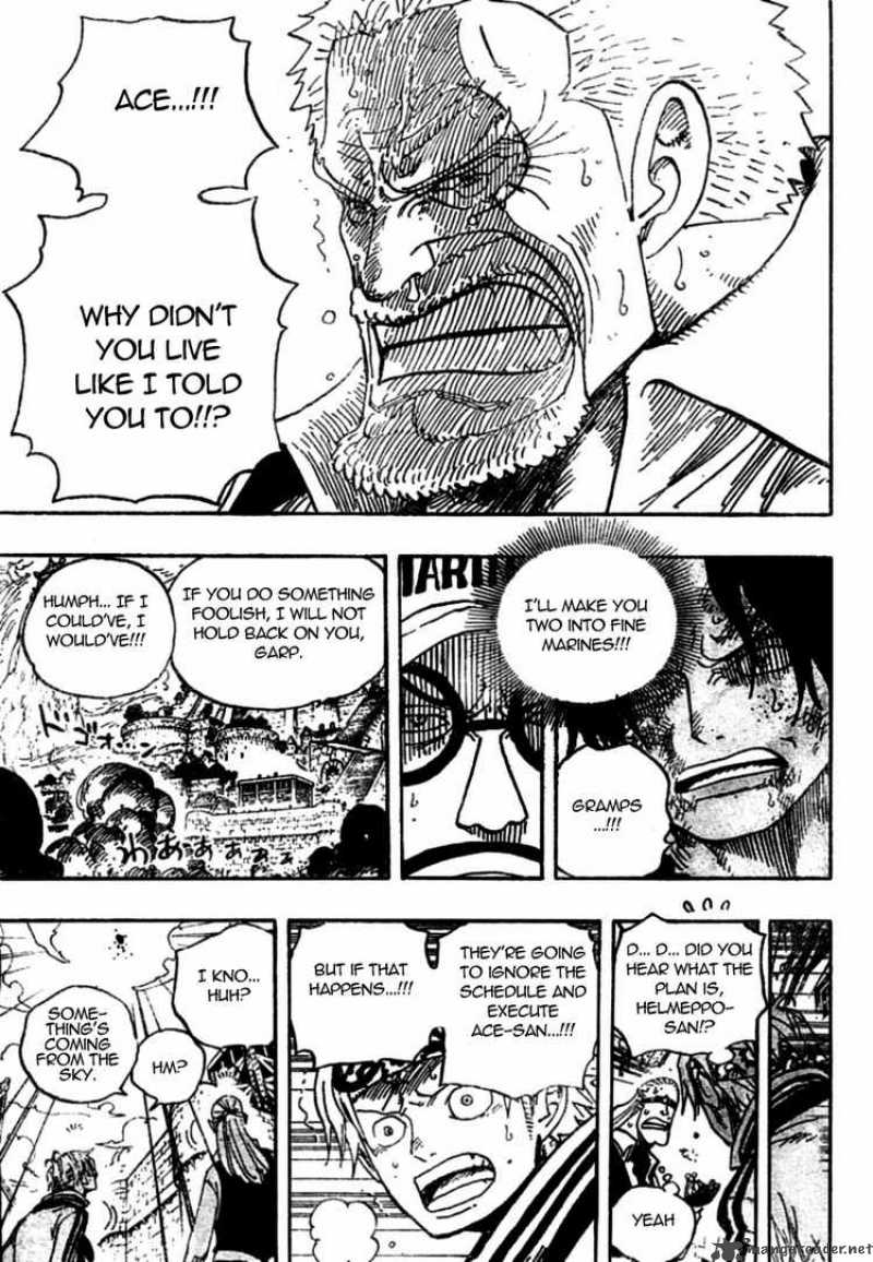 One Piece Manga Chapter 556 page 11 - Justice Will Prevail!!