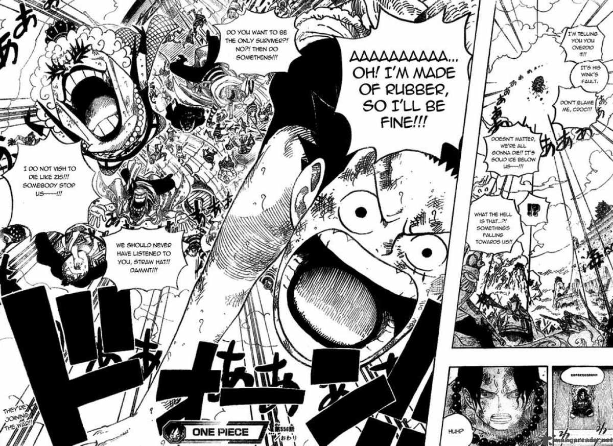 One Piece Manga Chapter 556 page 12 - Justice Will Prevail!!