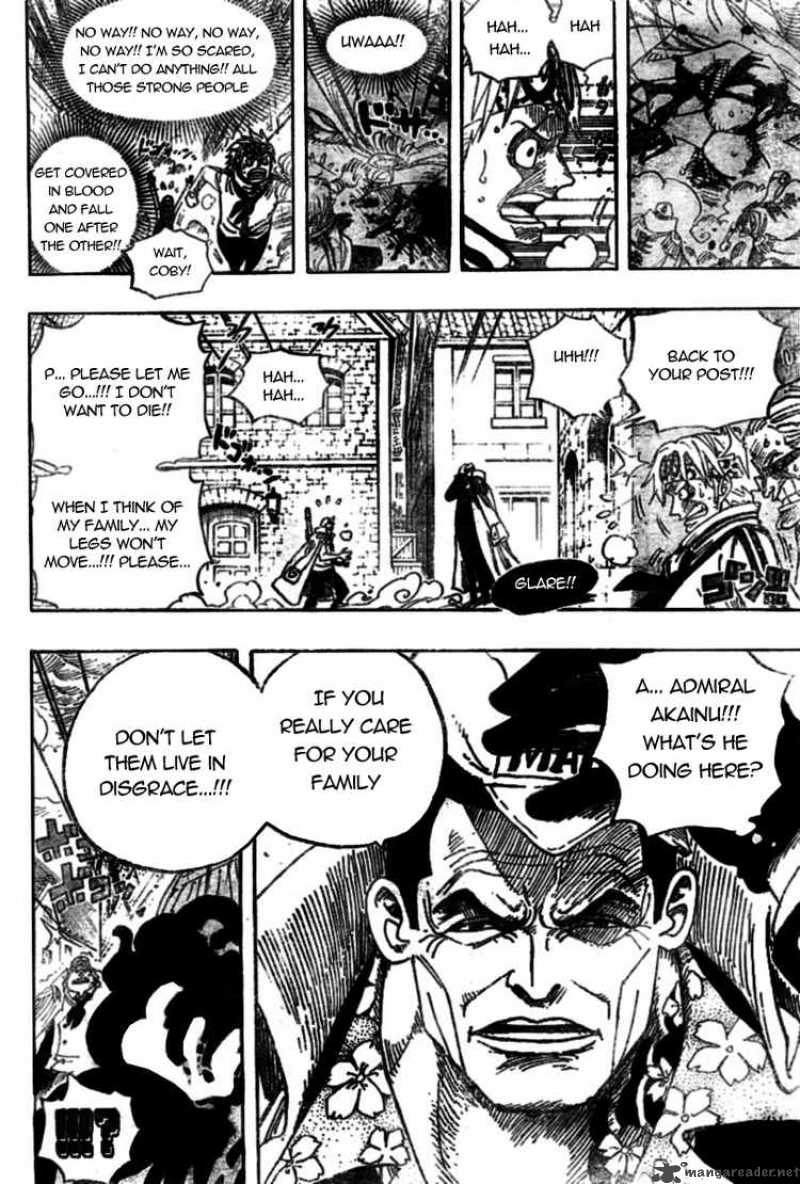 One Piece Manga Chapter 556 page 6 - Justice Will Prevail!!