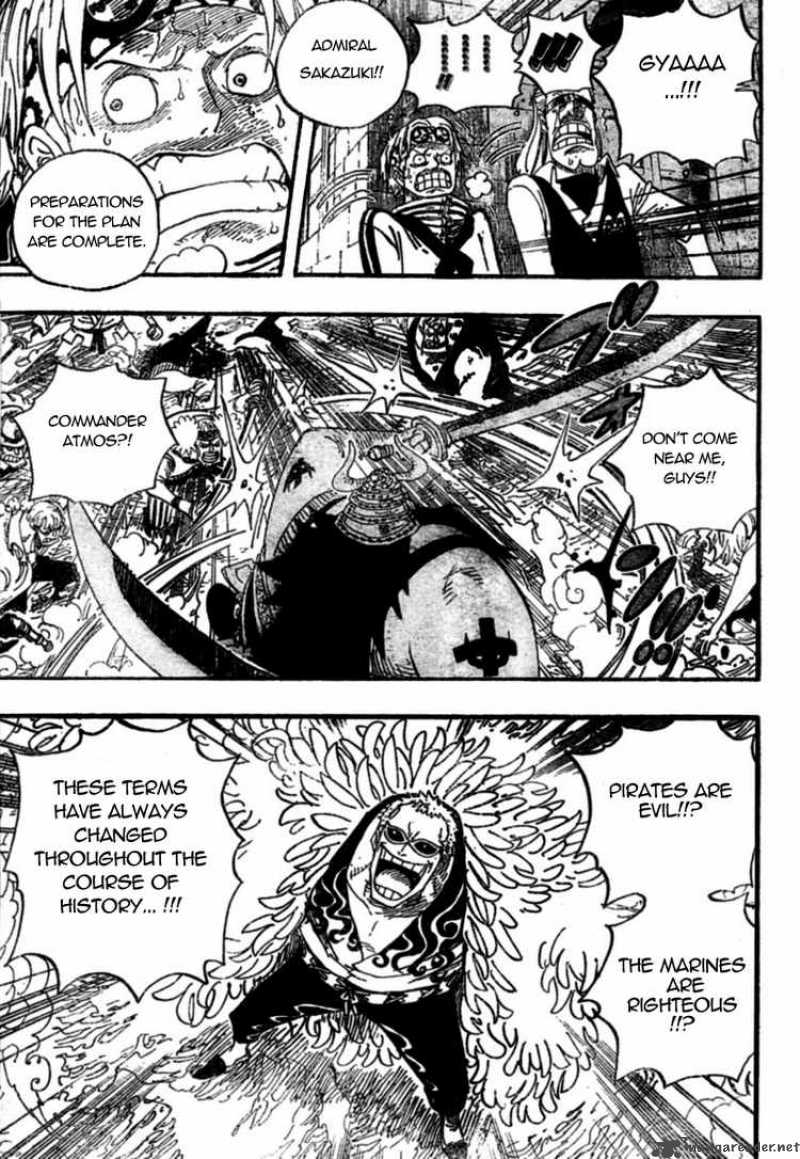 One Piece Manga Chapter 556 page 7 - Justice Will Prevail!!