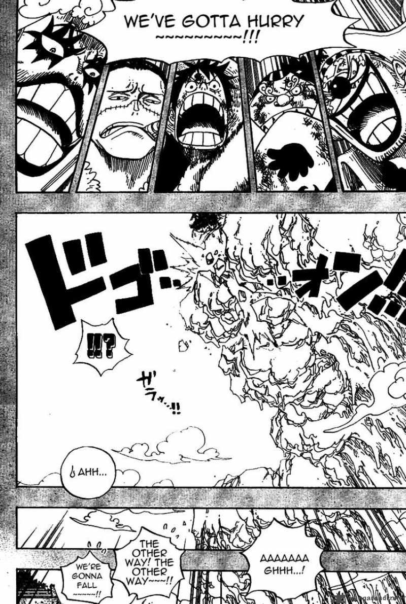 One Piece Manga Chapter 557 page 4 - Luffy and Whitebeard