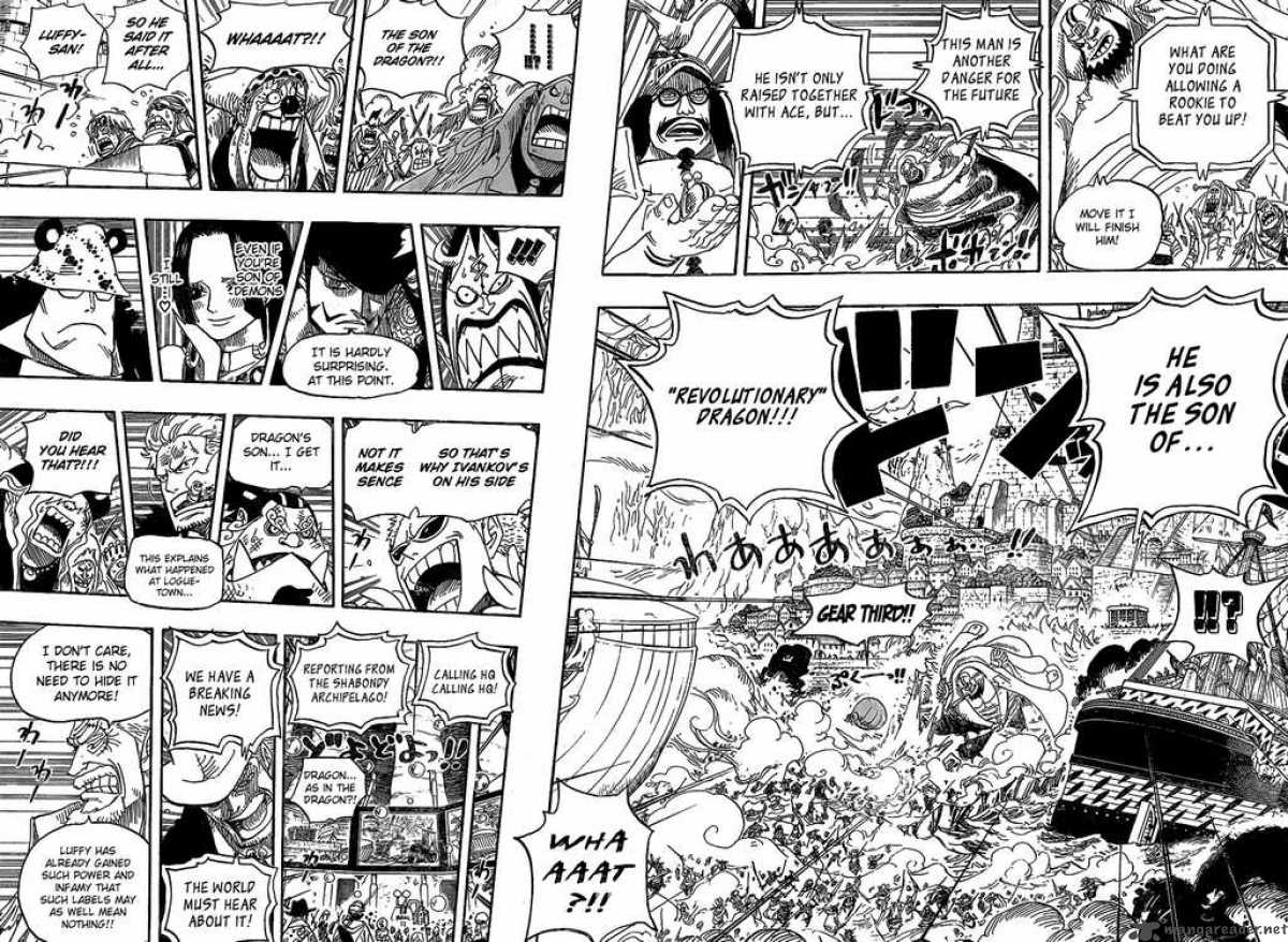 One Piece Manga Chapter 558 page 12 - Little Brother