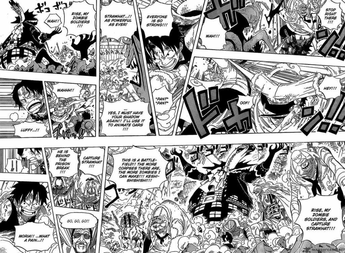 One Piece Manga Chapter 558 page 7 - Little Brother