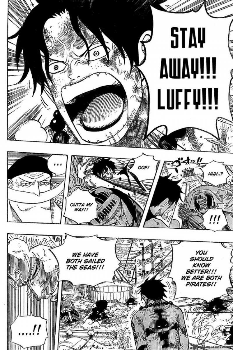 One Piece Manga Chapter 558 page 8 - Little Brother