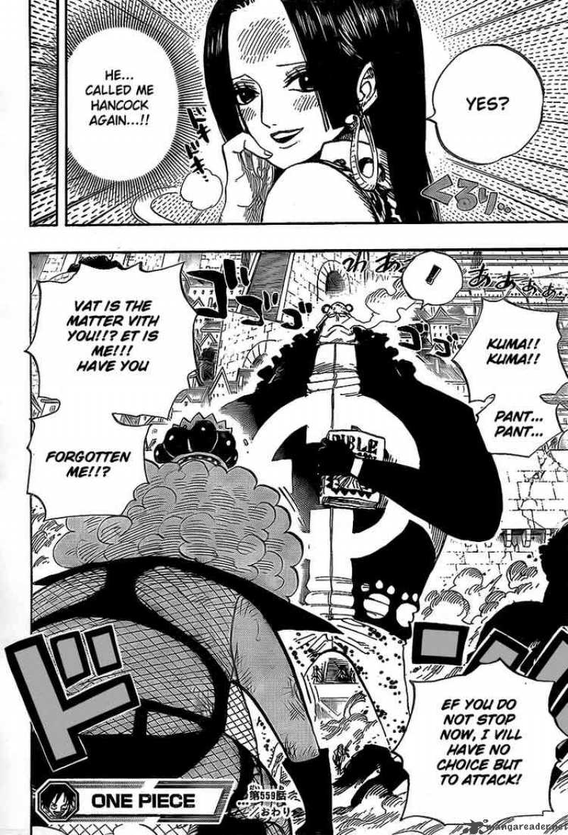 One Piece Manga Chapter 559 page 14 - Destiny