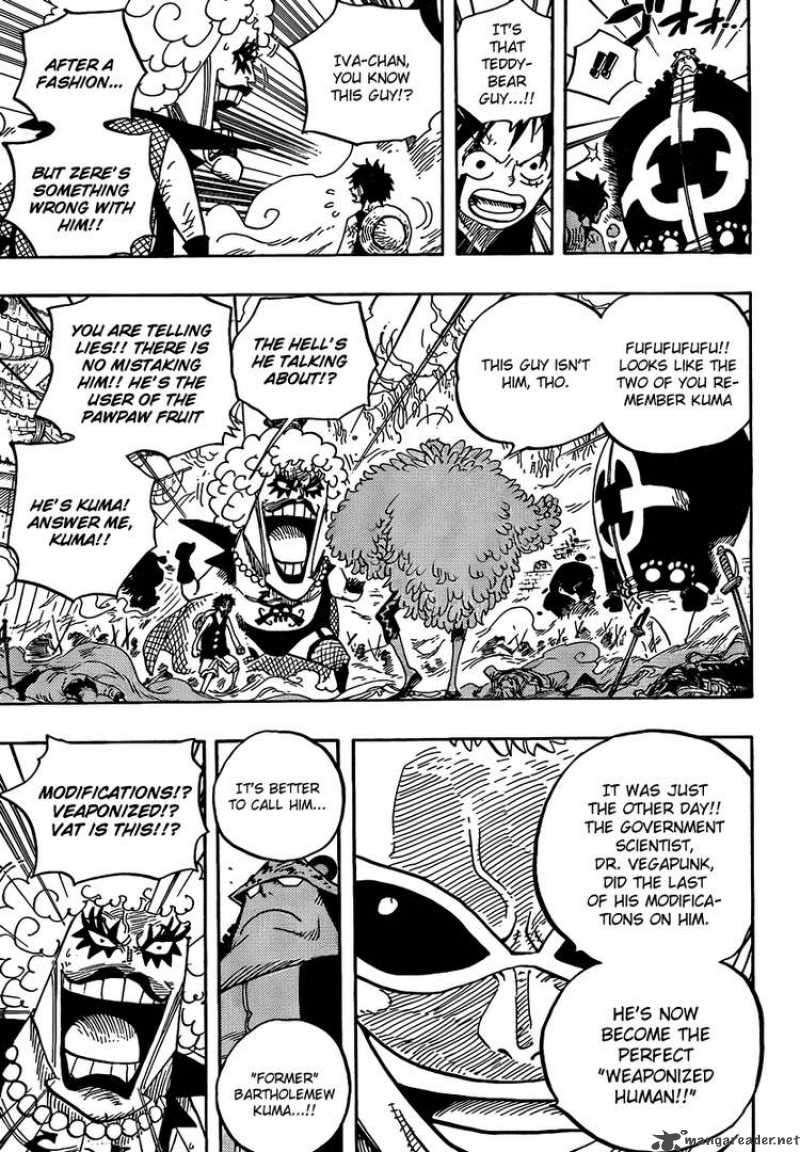 One Piece Manga Chapter 560 page 5 - Prisoners of Impel Down