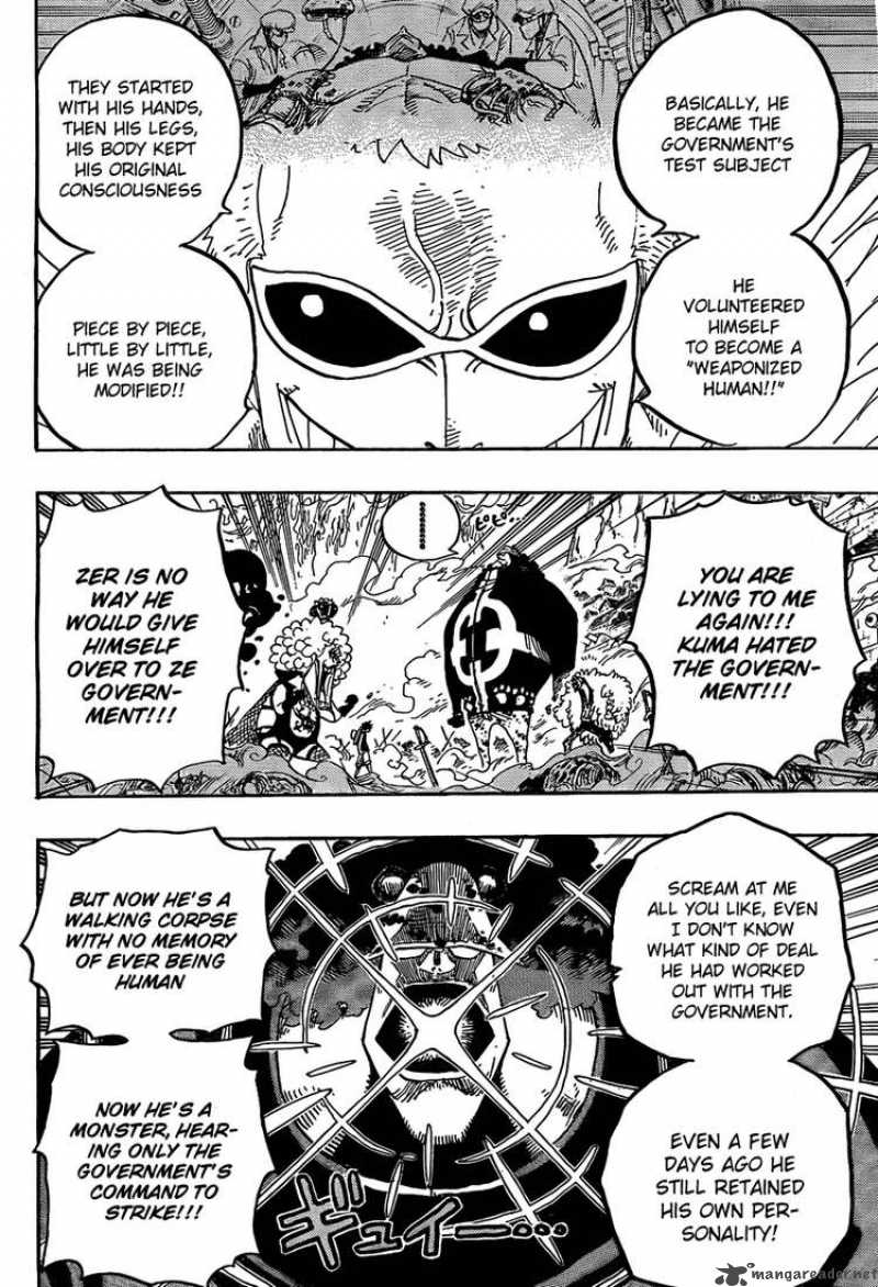 One Piece Manga Chapter 560 page 6 - Prisoners of Impel Down