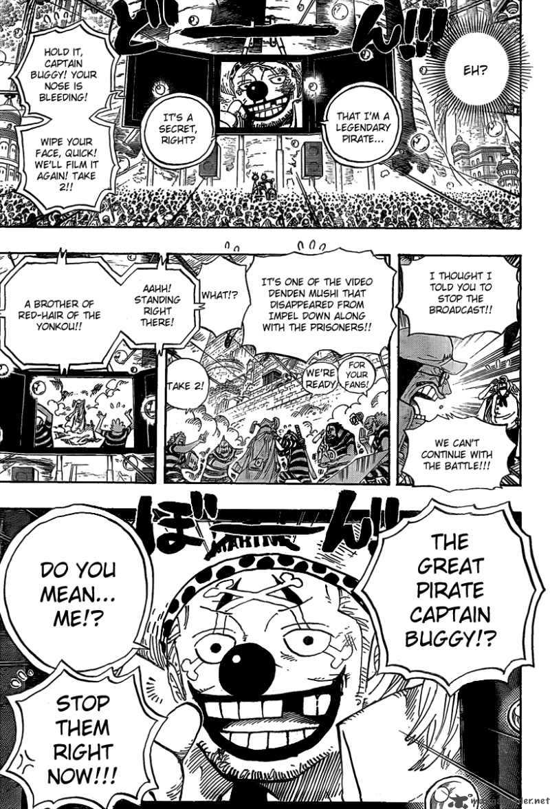 One Piece Manga Chapter 562 page 12 - Pirate Maelstrom Spider Squard