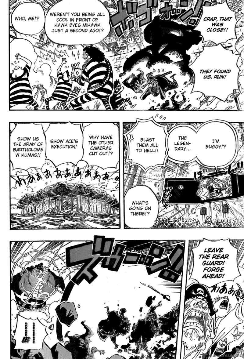 One Piece Manga Chapter 562 page 13 - Pirate Maelstrom Spider Squard